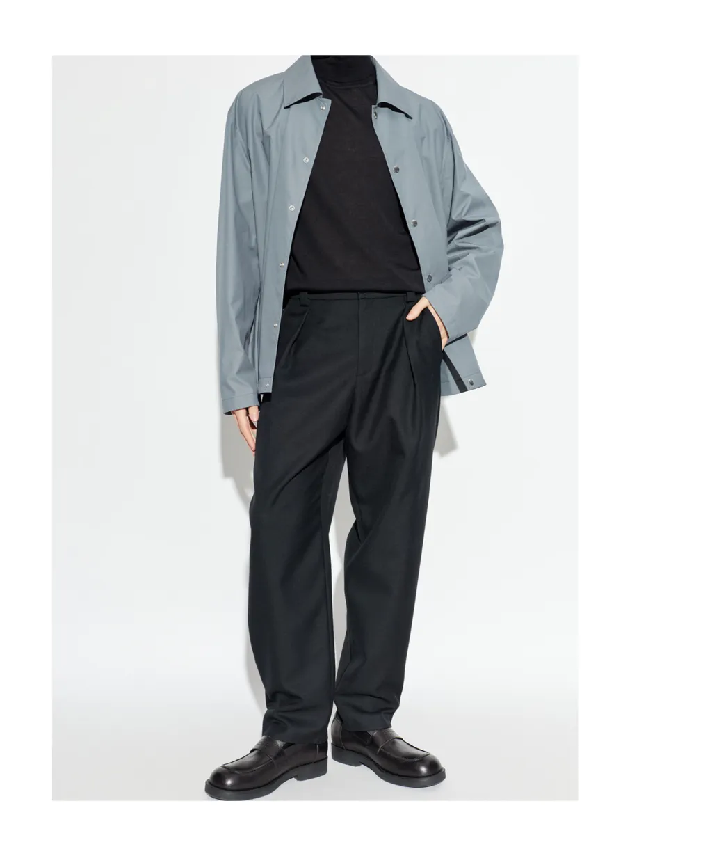 A.P.C. Regular Fit Pleat Detailed Trousers