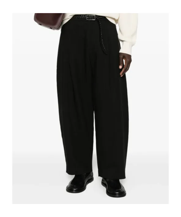 Casual Pants With Belt Loops