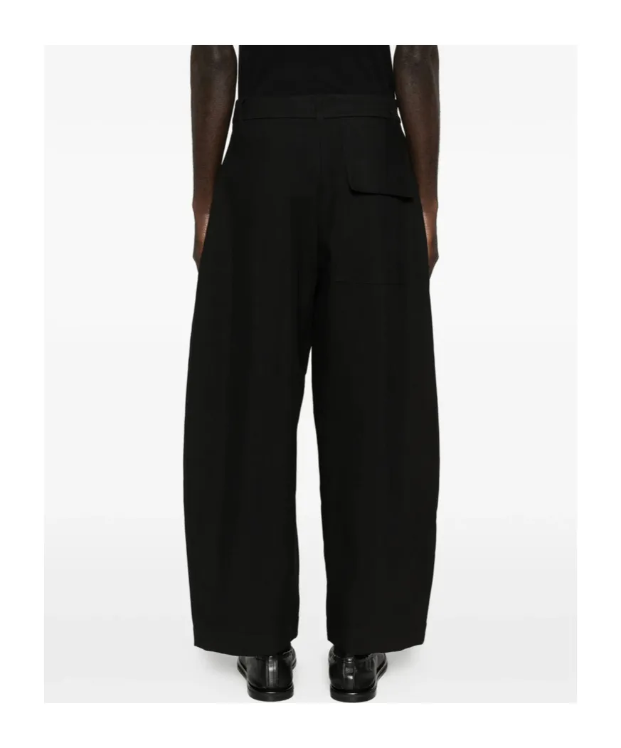 Casual Pants With Belt Loops