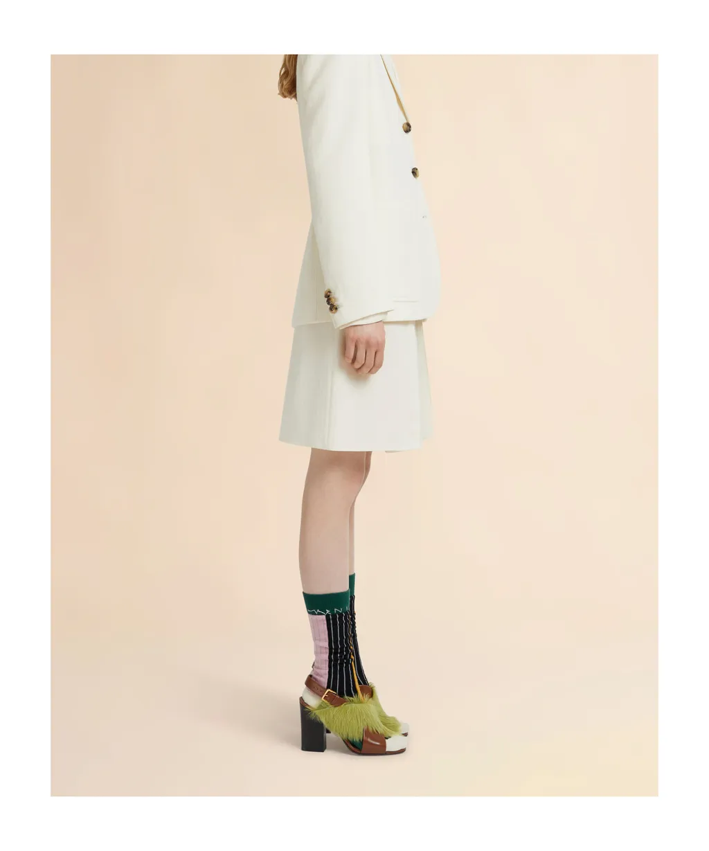 Marni Pleated Mini Skirt