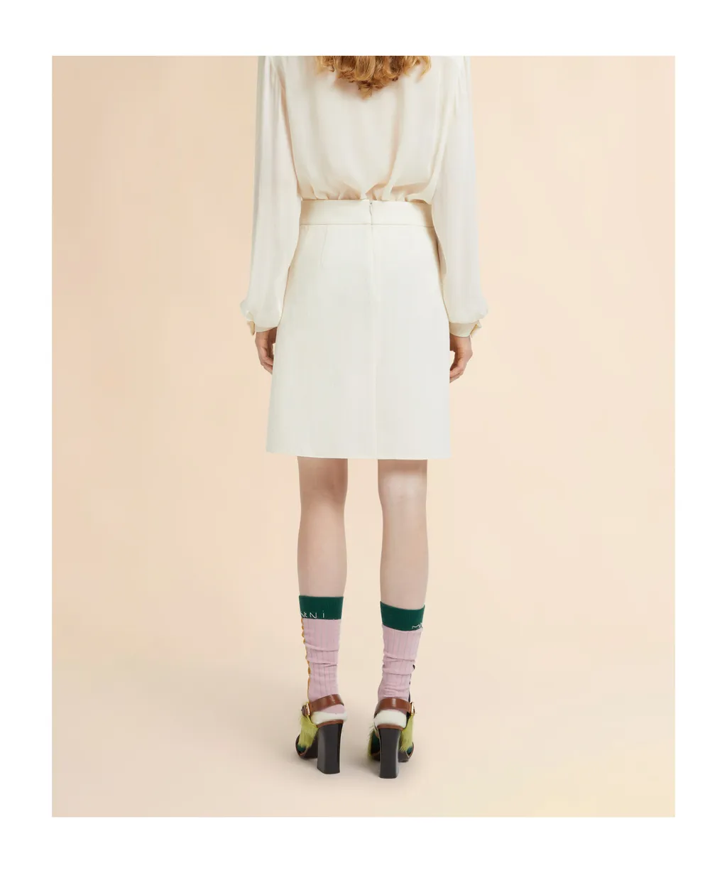 Marni Pleated Mini Skirt