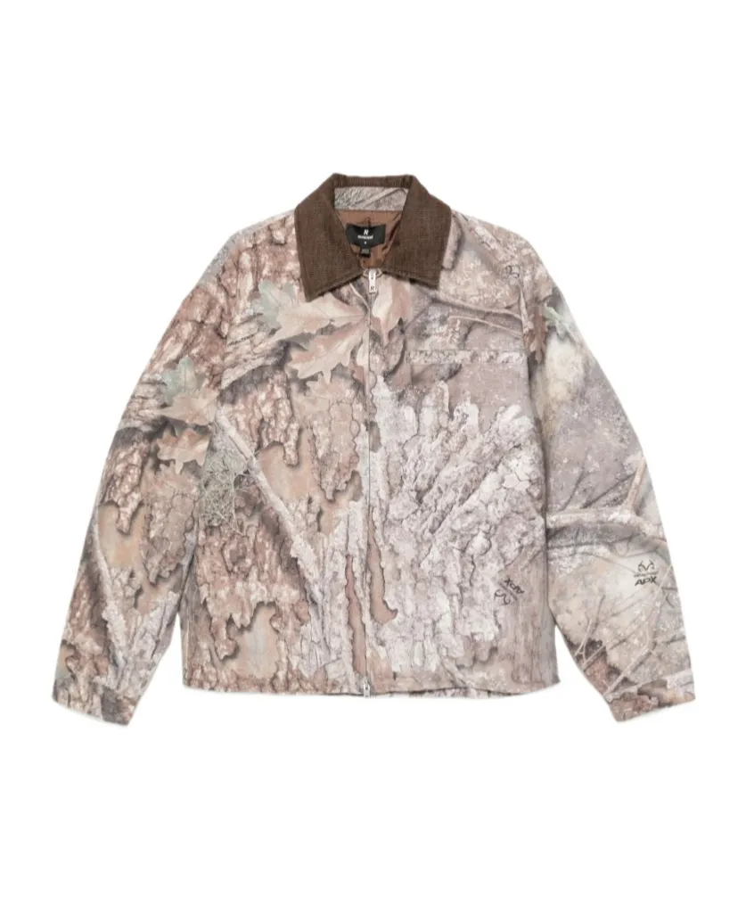 Represent Camouflage Print Jacket
