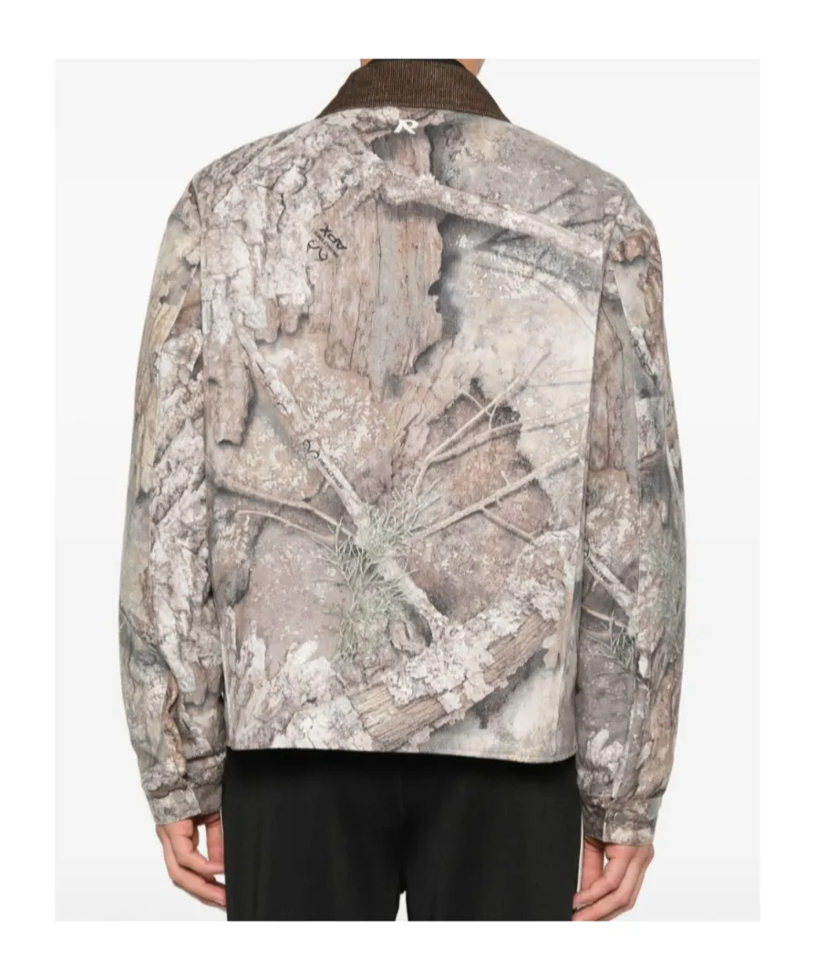 Represent Camouflage Print Jacket