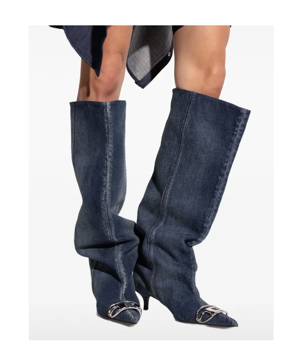 D-Venus Denim Boots