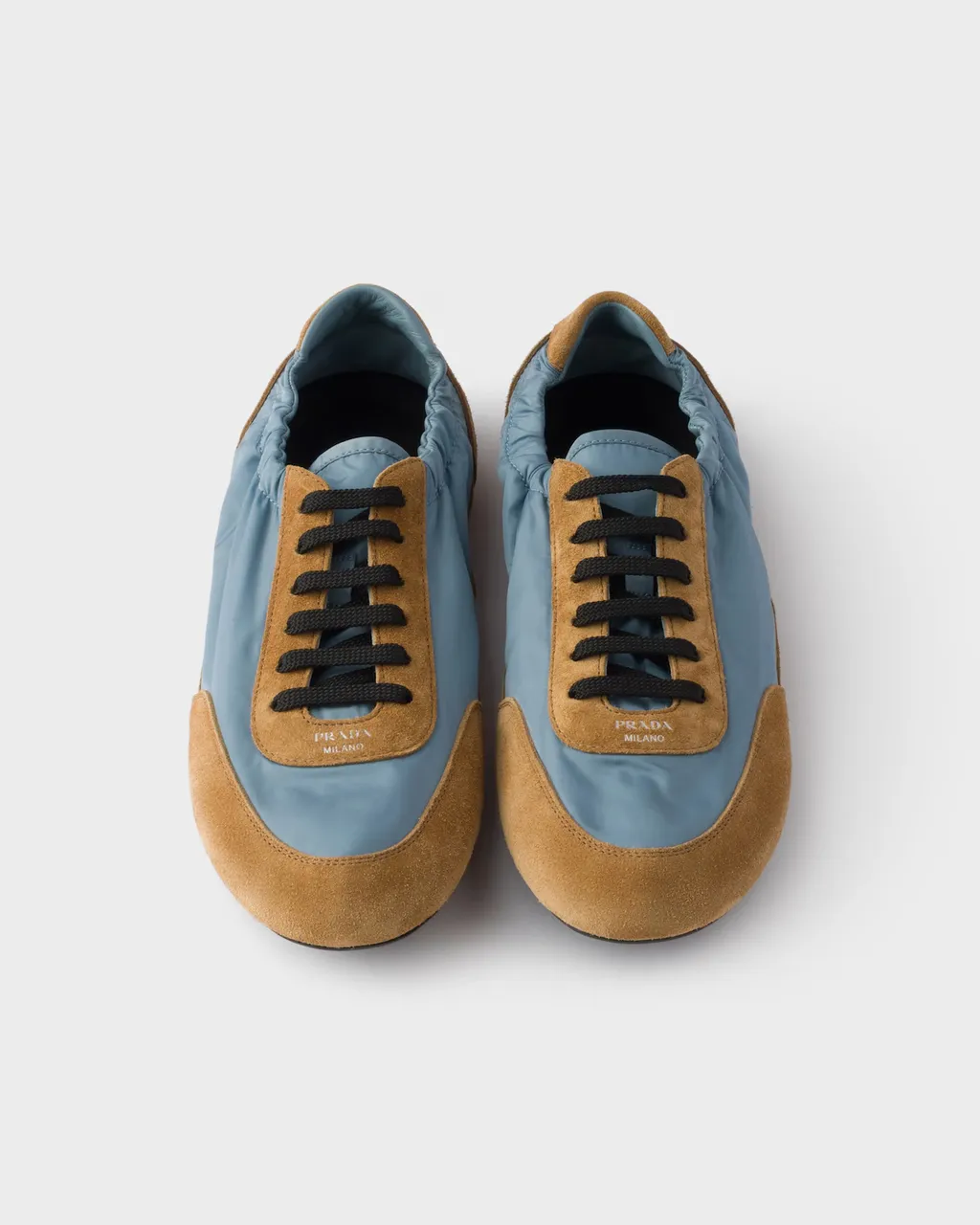 Prada Two-Toned Collapse Sneakers