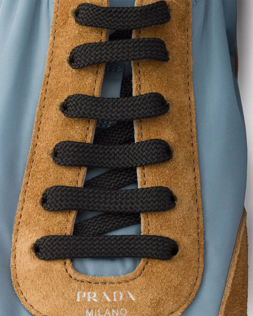 Prada Two-Toned Collapse Sneakers