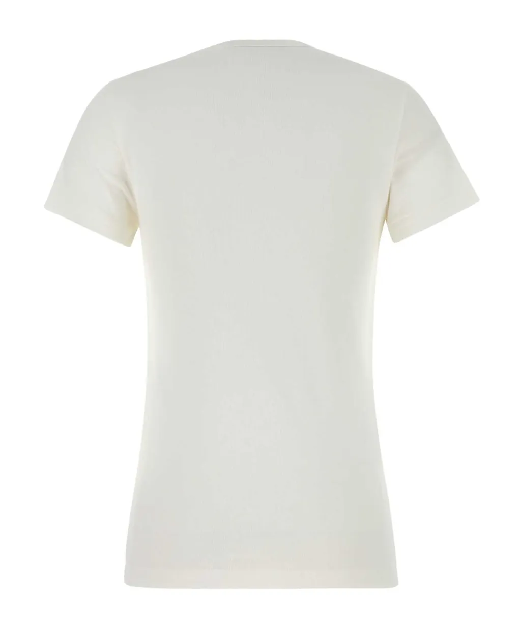 Prada Logo-Patch Crewneck T-Shirt
