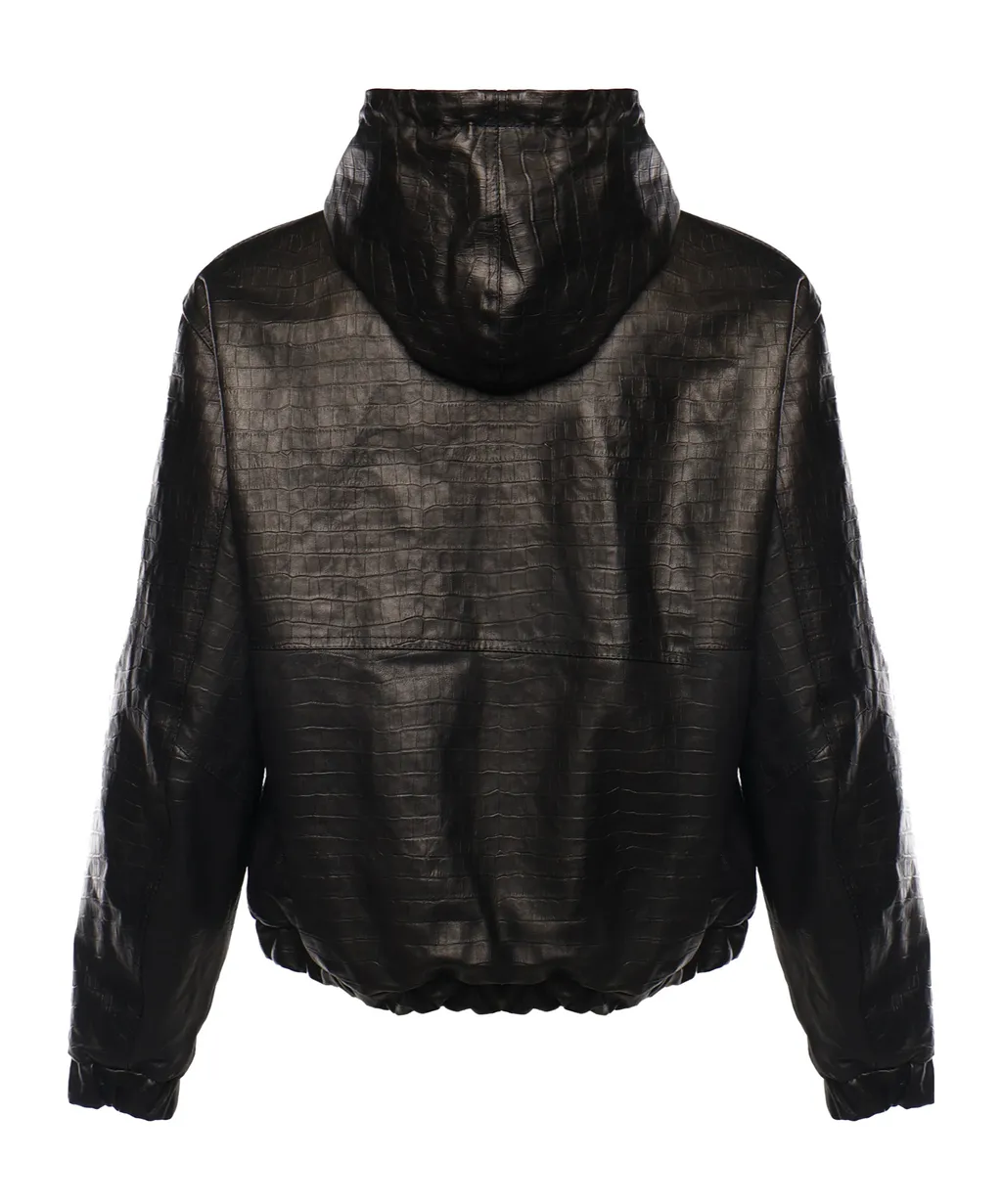 Giuliano Galiano Bronx Hooded Zip-Up Coat