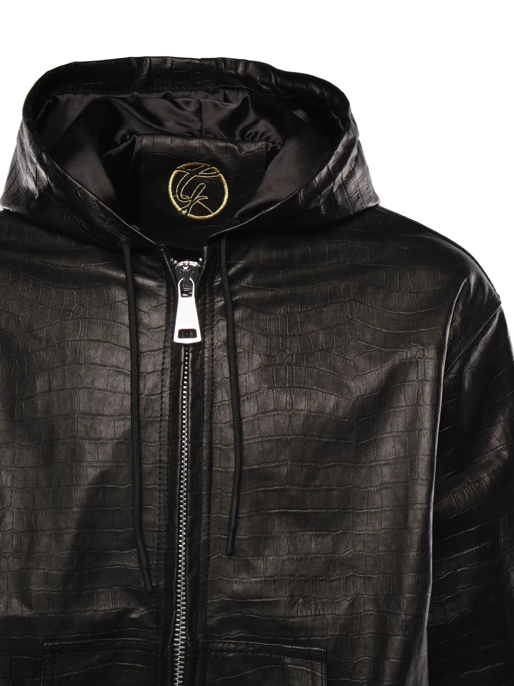 Giuliano Galiano Bronx Hooded Zip-Up Coat
