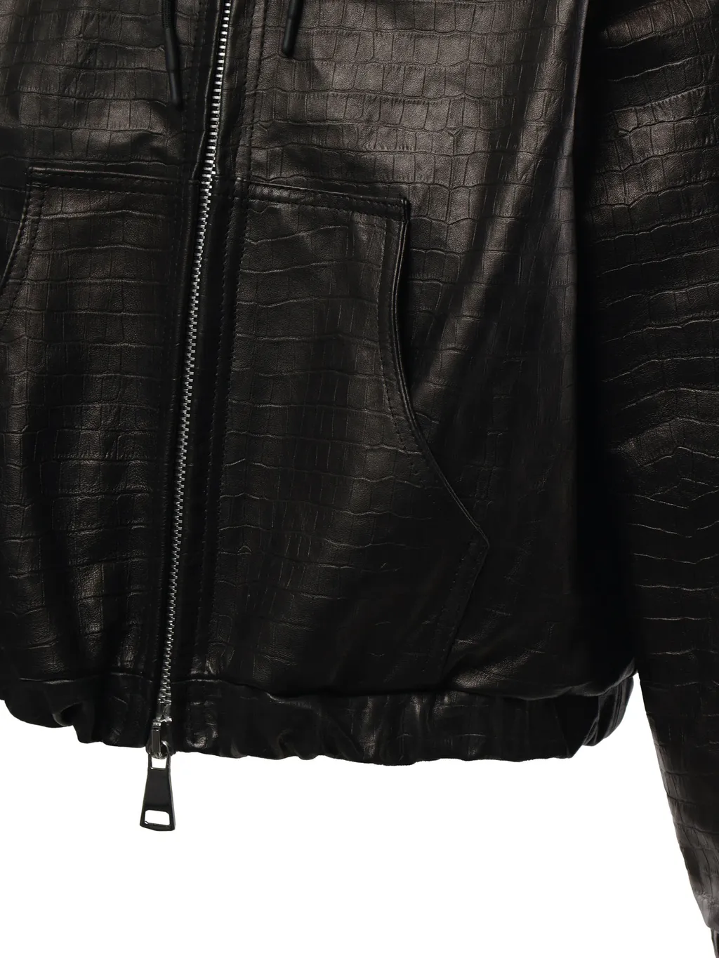 Giuliano Galiano Bronx Hooded Zip-Up Coat