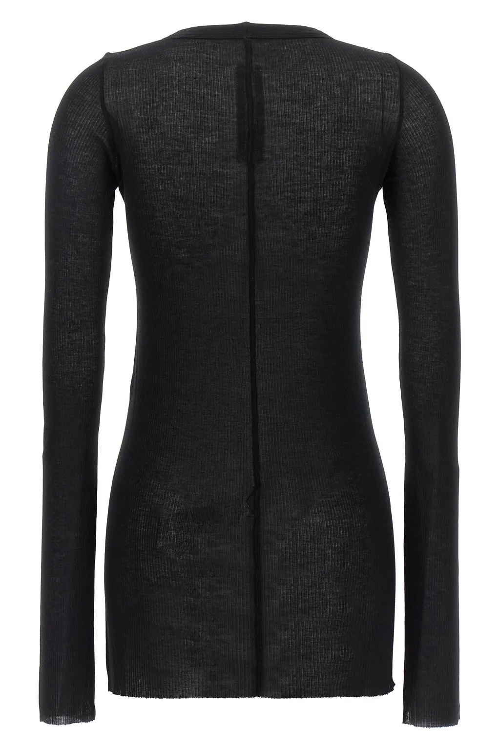 Rick Owens Long Sleeved Knitted T-Shirt