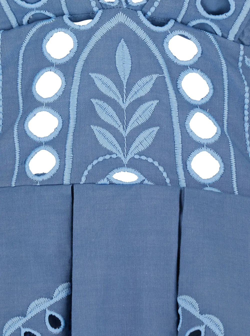 Charo Ruiz Nix Embroidered Mini Dress