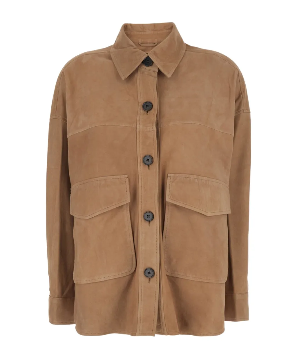 Button Patch Pocket Jacket