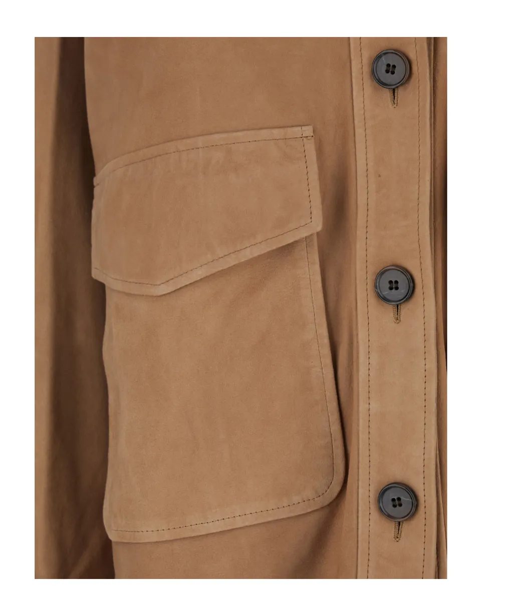 Button Patch Pocket Jacket