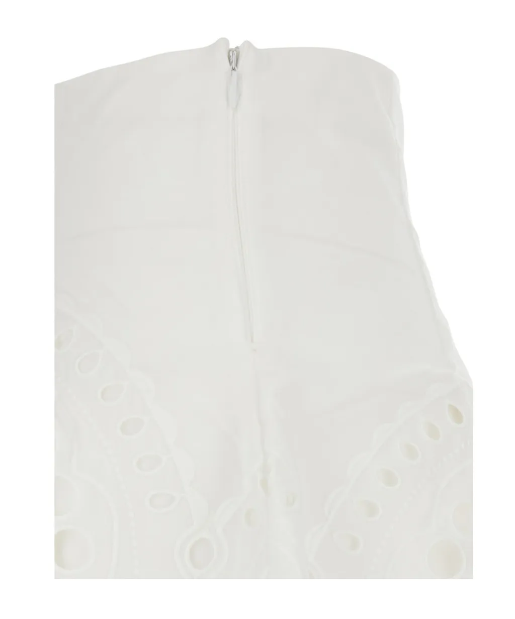 Charo Ruiz Sail Broderie Mini Skirt