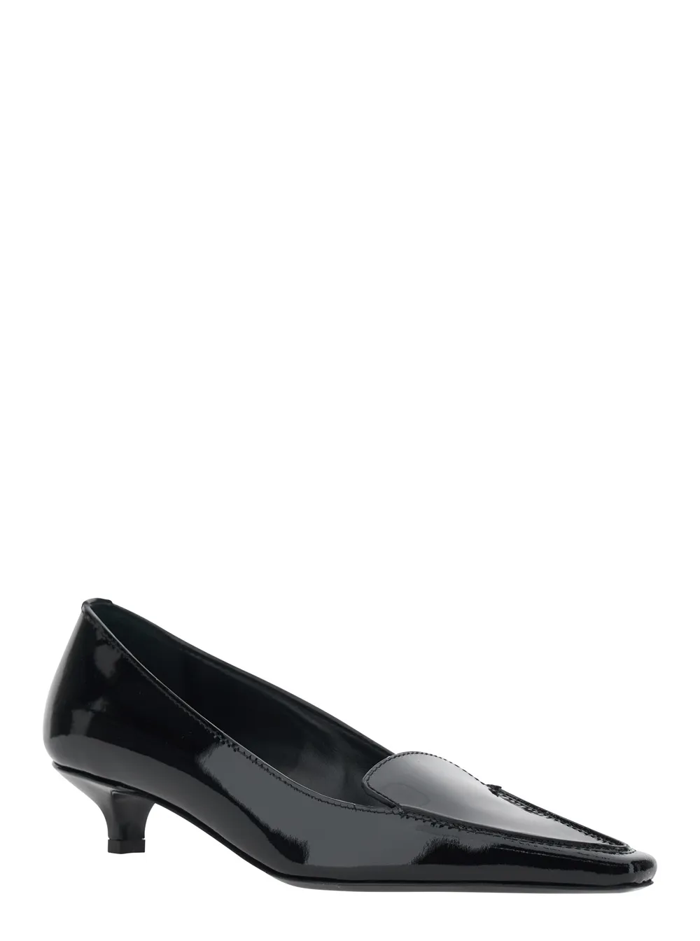 Square-Toe High Heels