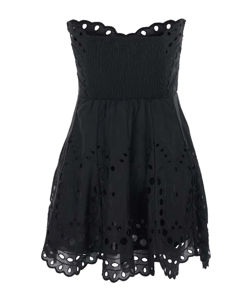 Charo Ruiz Bail Broderie Mini Dress