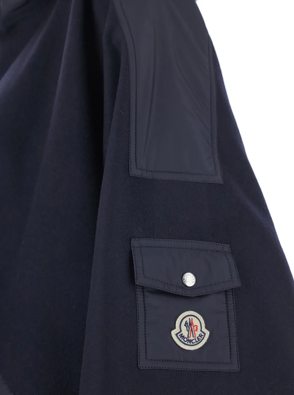 Moncler Zip-Up Cape