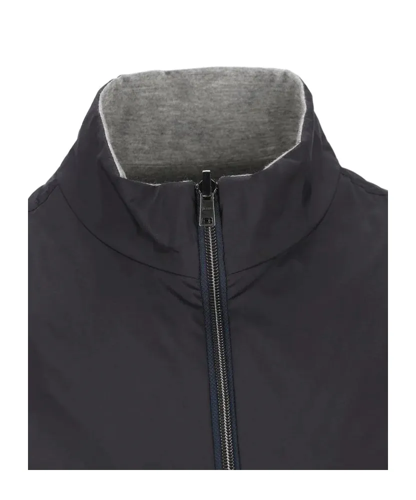 Herno Zip-Up Reversible Bomber Jacket