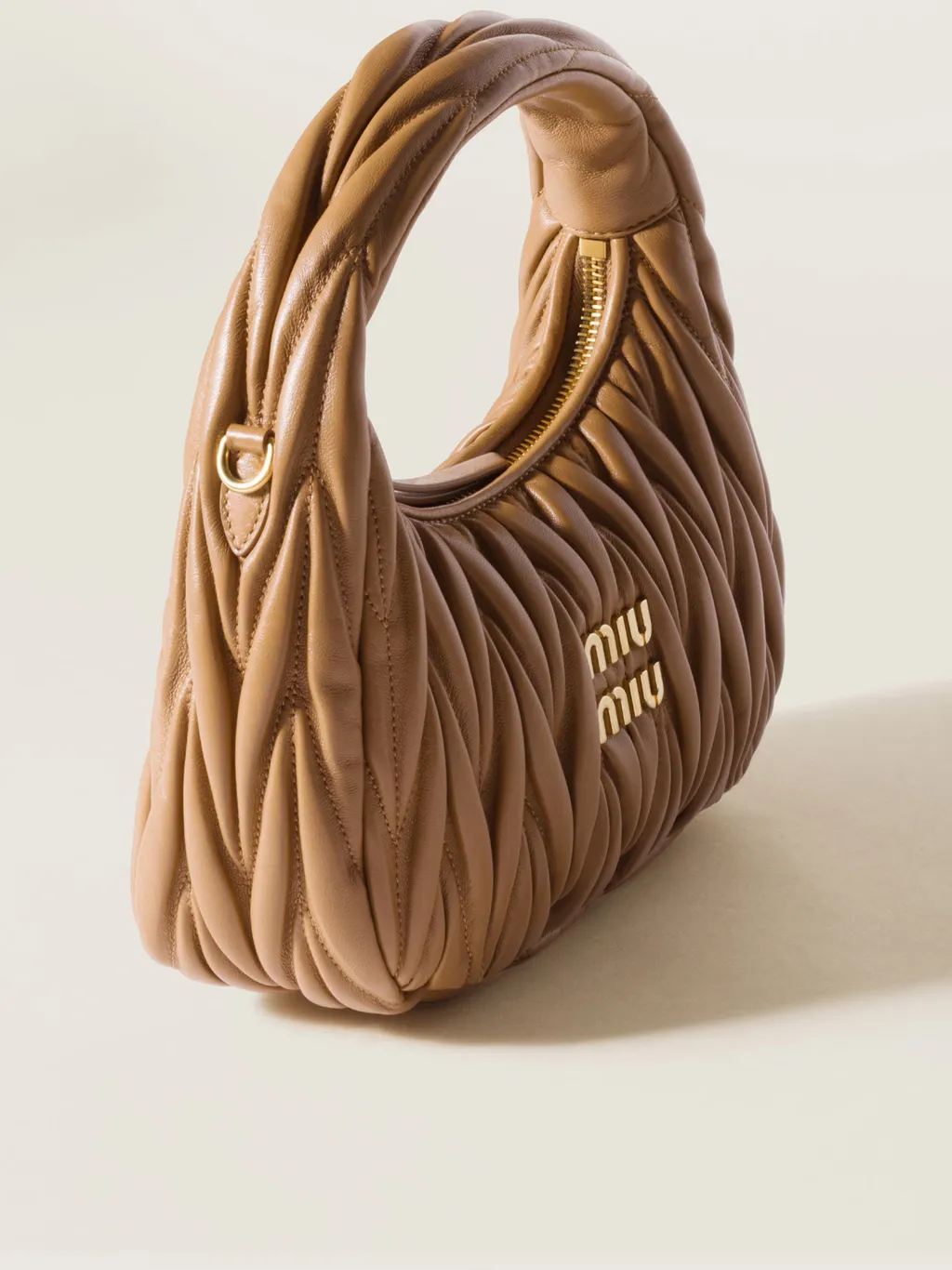 Wander Quilted Nappa Leather Handbag