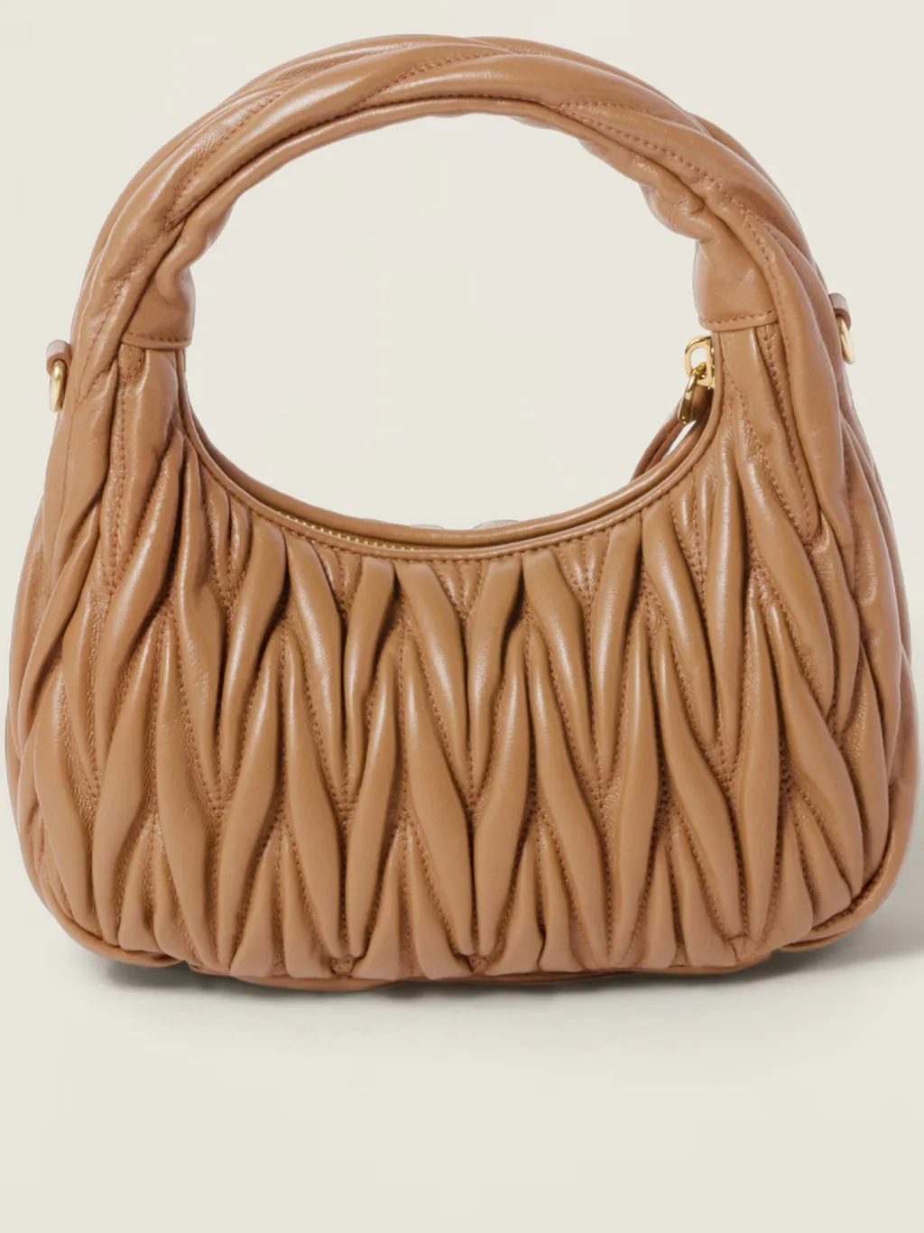 Wander Quilted Nappa Leather Handbag
