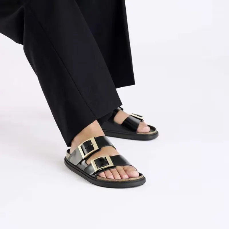 Arizona Buckle-Fastening Sandals