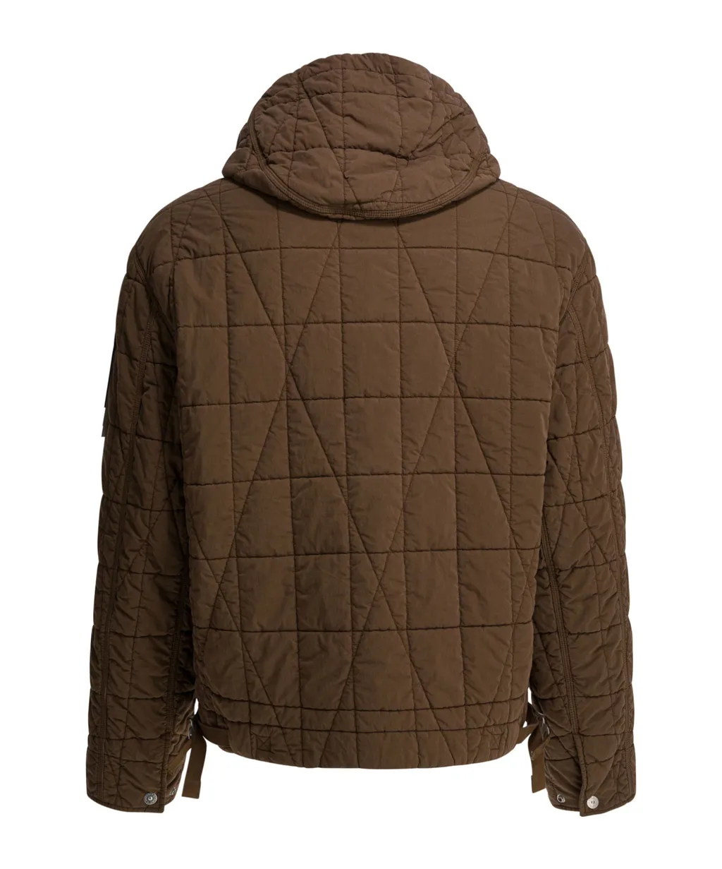 Stone Island Logo Patch Quilted Jacket