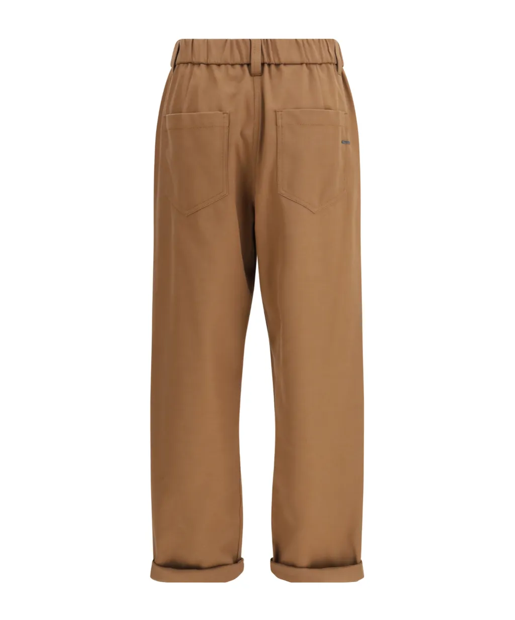 Elasticated Cuffed Trousers