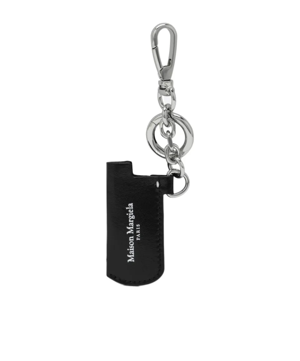 Logo-Detail Leather Chain