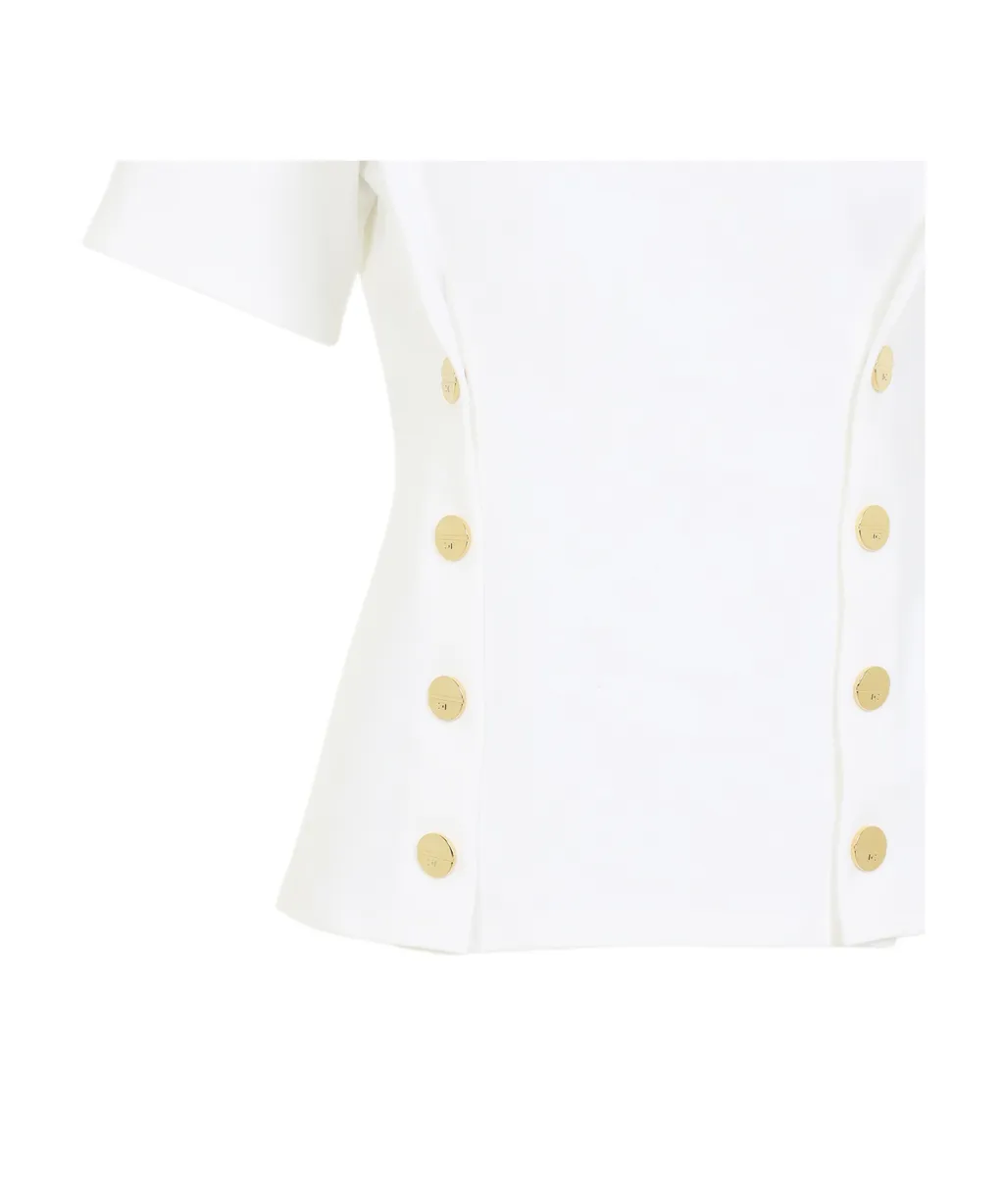Elisabetta Franchi Buttoned Top