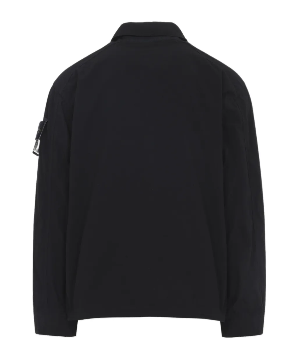 Stone Island Logo Patch Buttoned Jacket