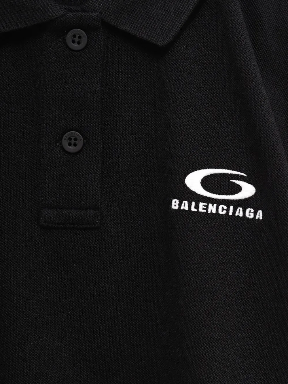 Logo Embroidered Short-Sleeve Polo Shirt