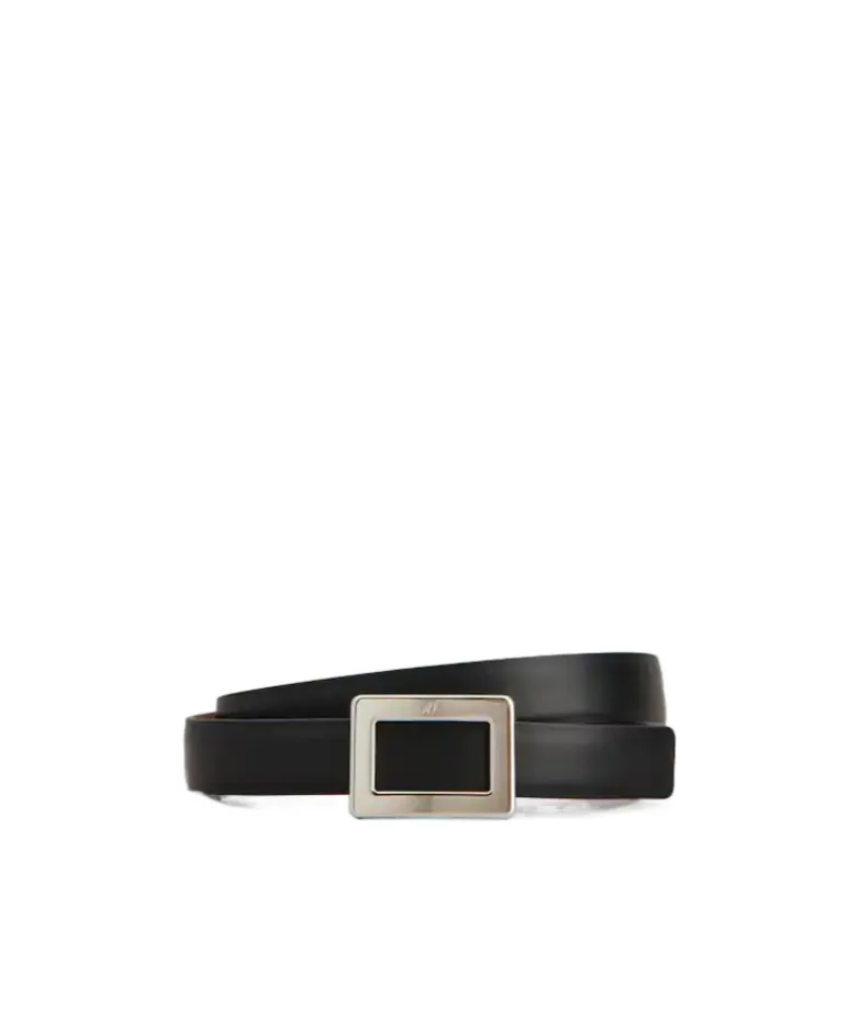 Belle Vivier Square-Buckle Belt