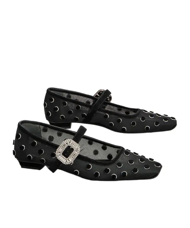 Roger Vivier Buckle-Embellished Ballet Flats