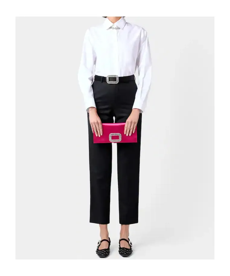 Roger Vivier Buckle-Embellished Ballet Flats