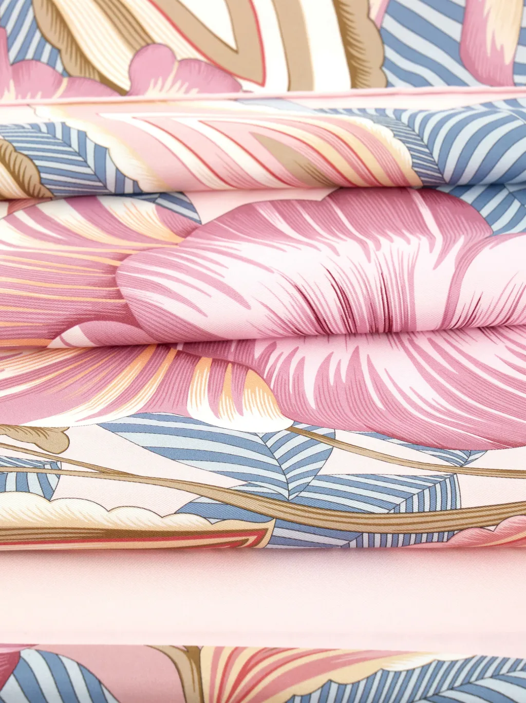 Brezza Print Silk Scarf