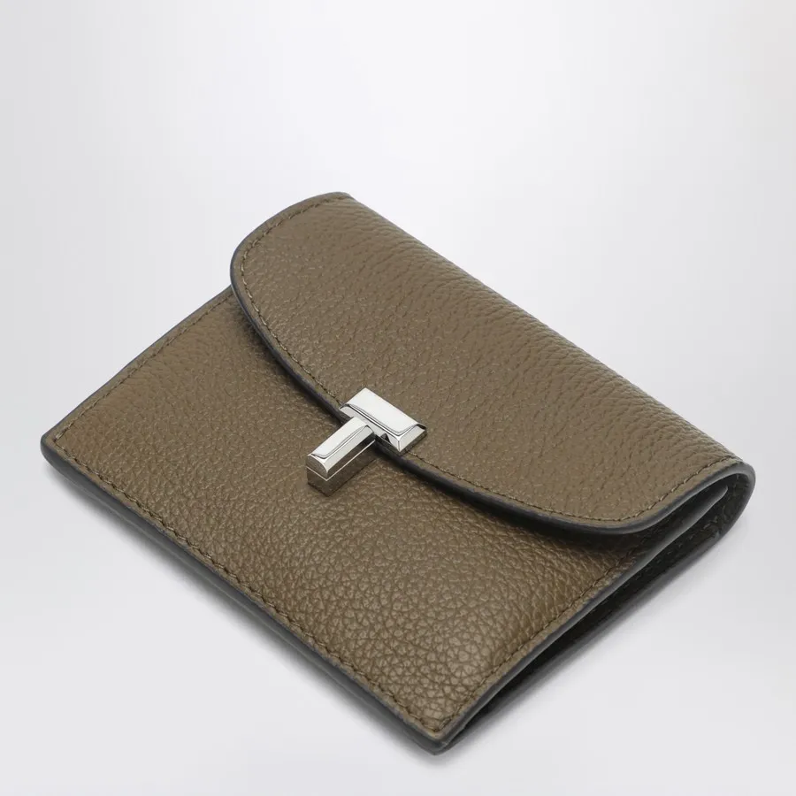 T-Lock Leather Cardholder