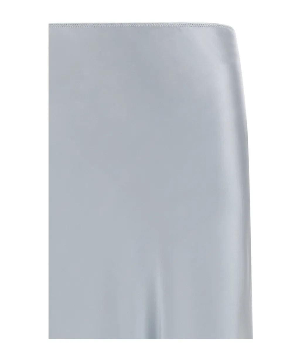 Fabiana Filippi Satin Midi Skirt