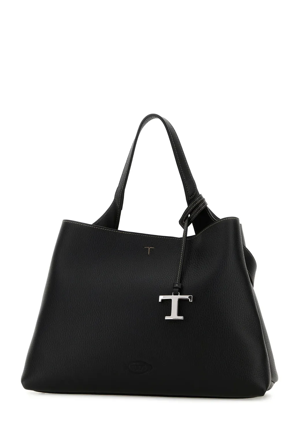 Tod's Logo Embossed Top Handle Bag
