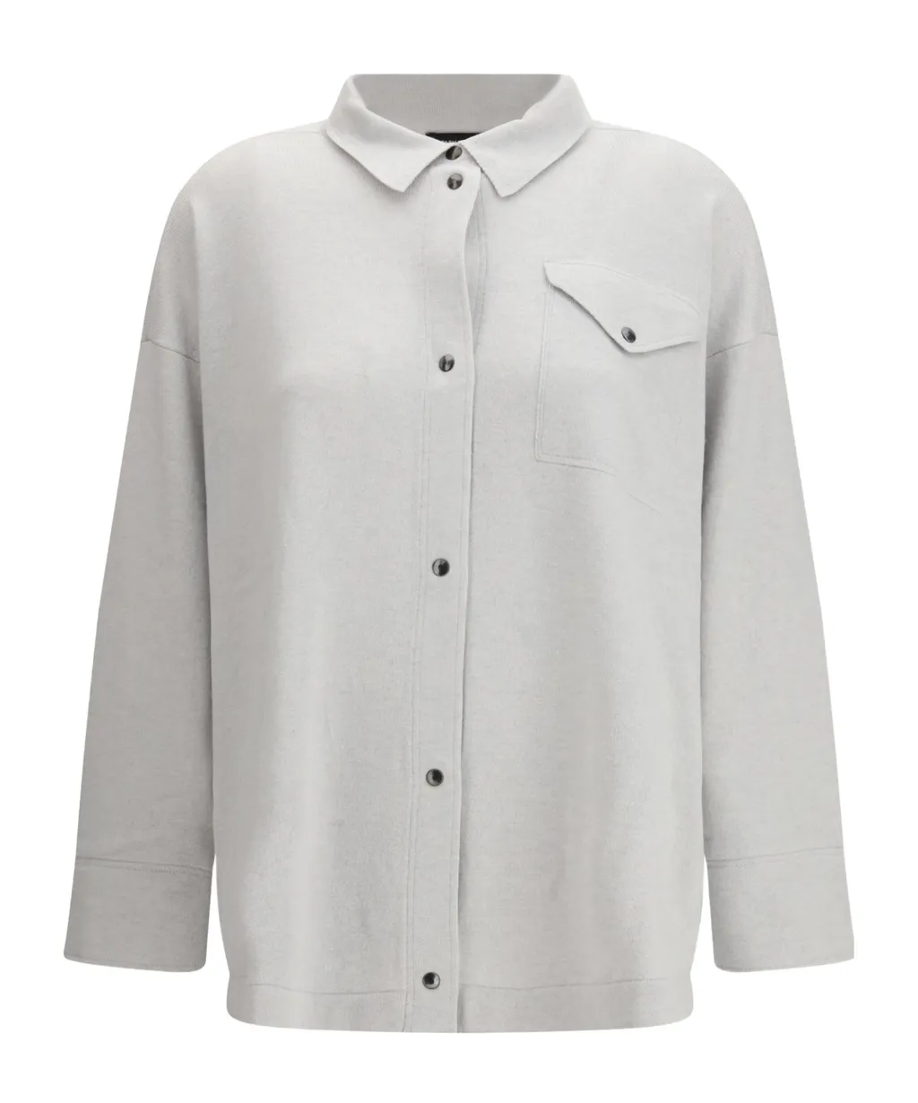Fabiana Filippi Button-Up Knitted Shirt