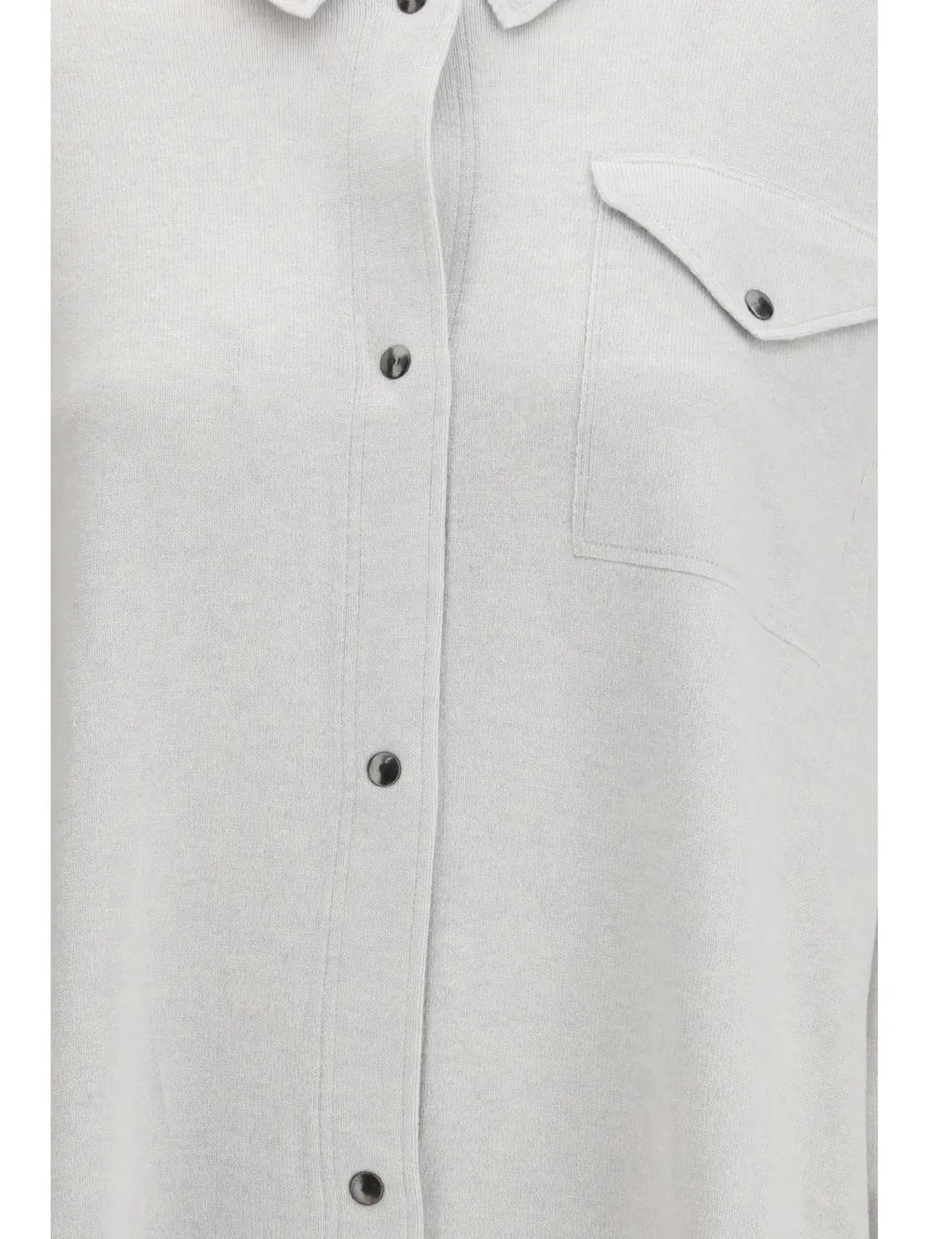 Fabiana Filippi Button-Up Knitted Shirt