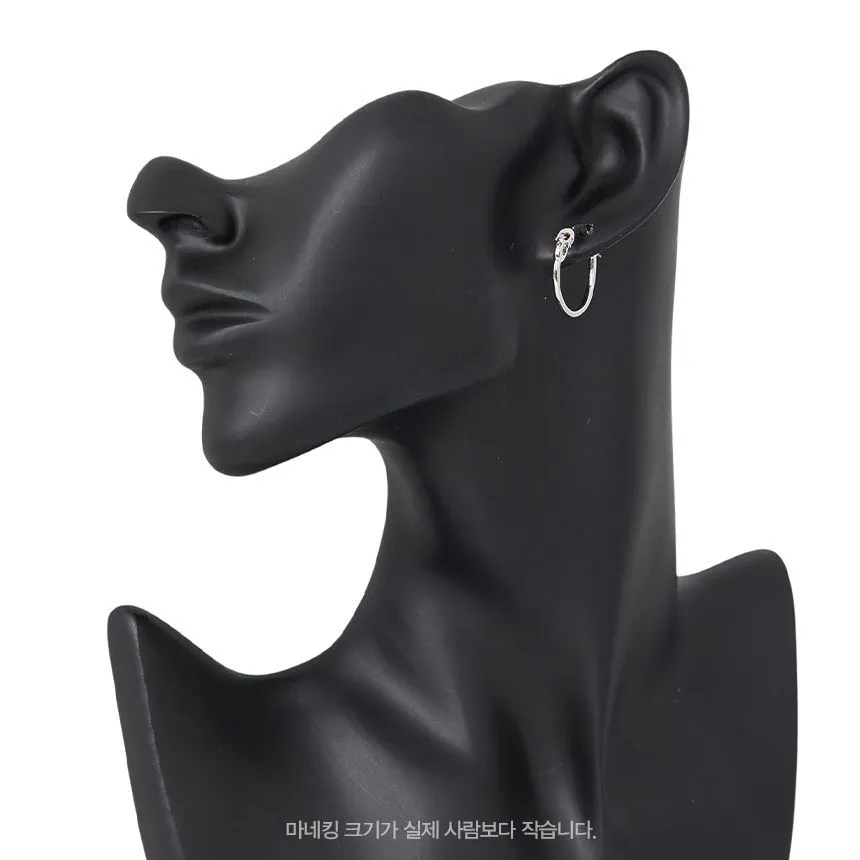 Signature Hoop Earrings Rho 030