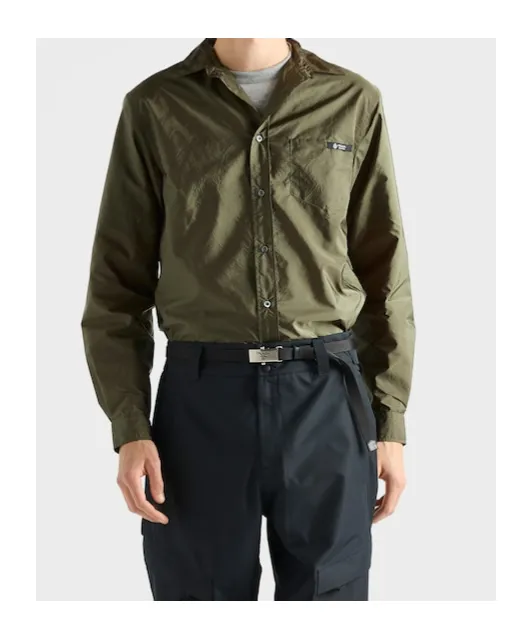 Prada Long-Sleeved Button-Up Shirt