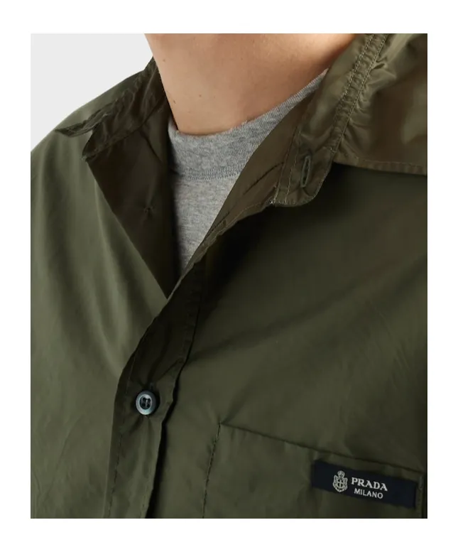 Prada Long-Sleeved Button-Up Shirt