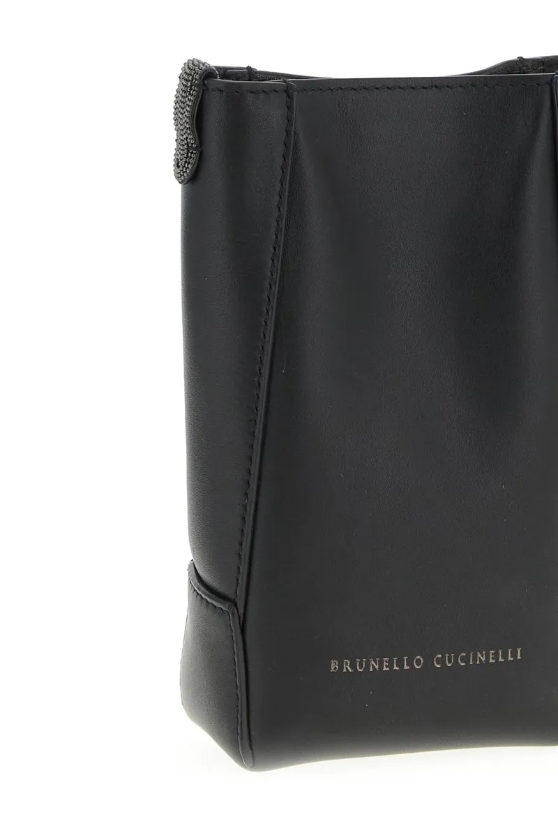 Brunello Cucinelli Logo Printed Phone Case