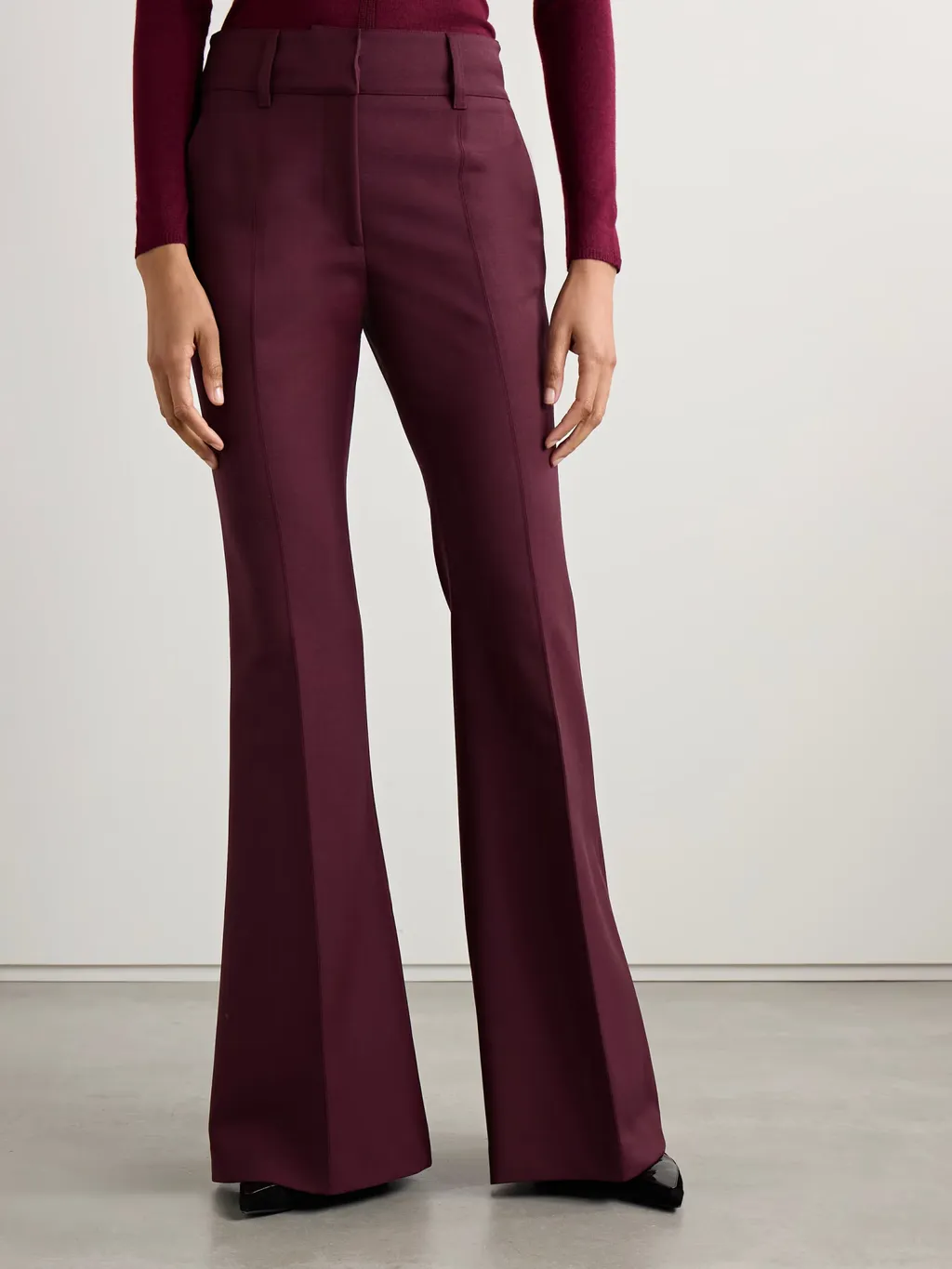 Casual Pants With Belt Loops