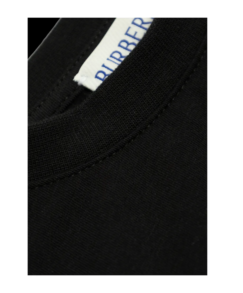 Burberry Kids Logo Printed Crewneck T-Shirt