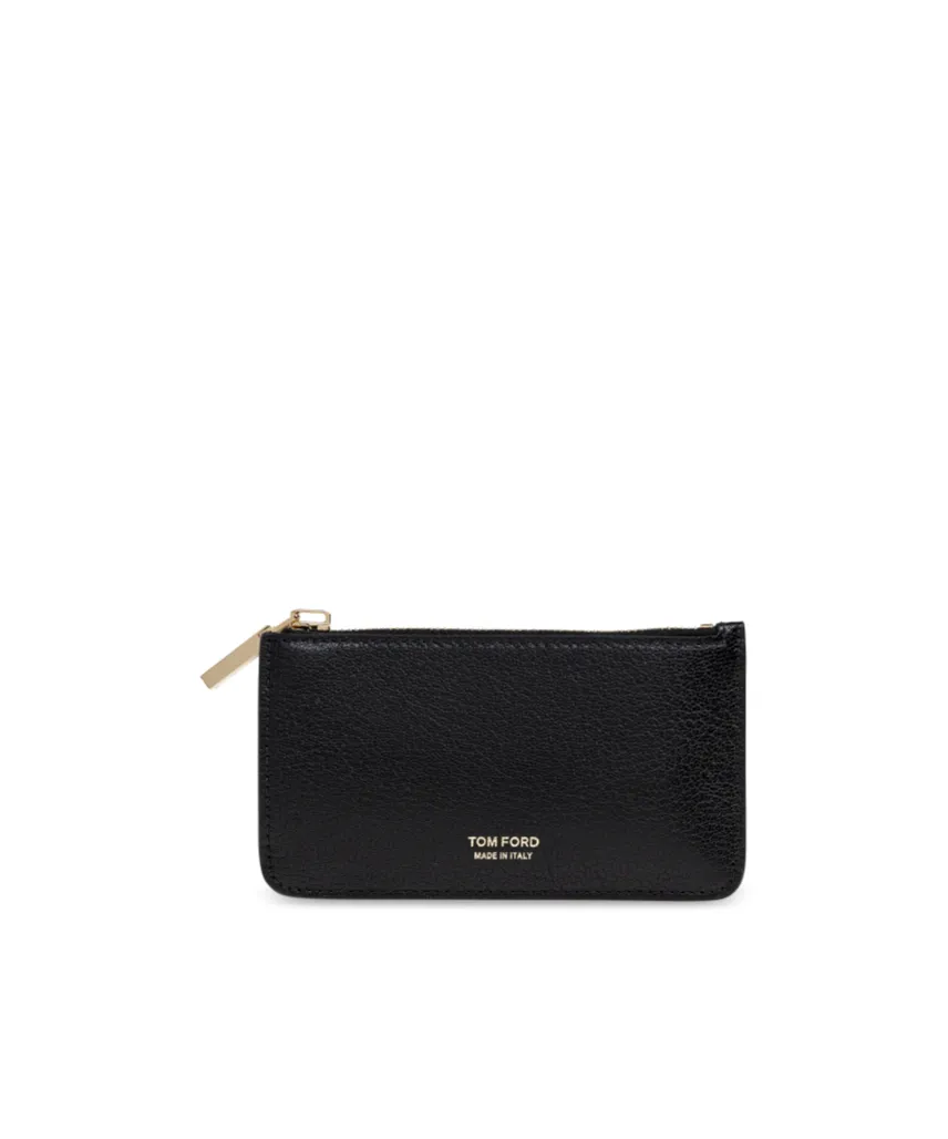 Tom Ford	Logo Printed Zipped Wallet