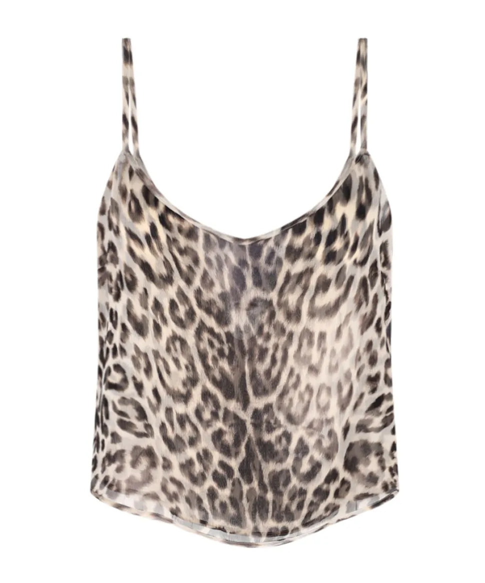 Ermanno Scervino Leopard Print Shirt