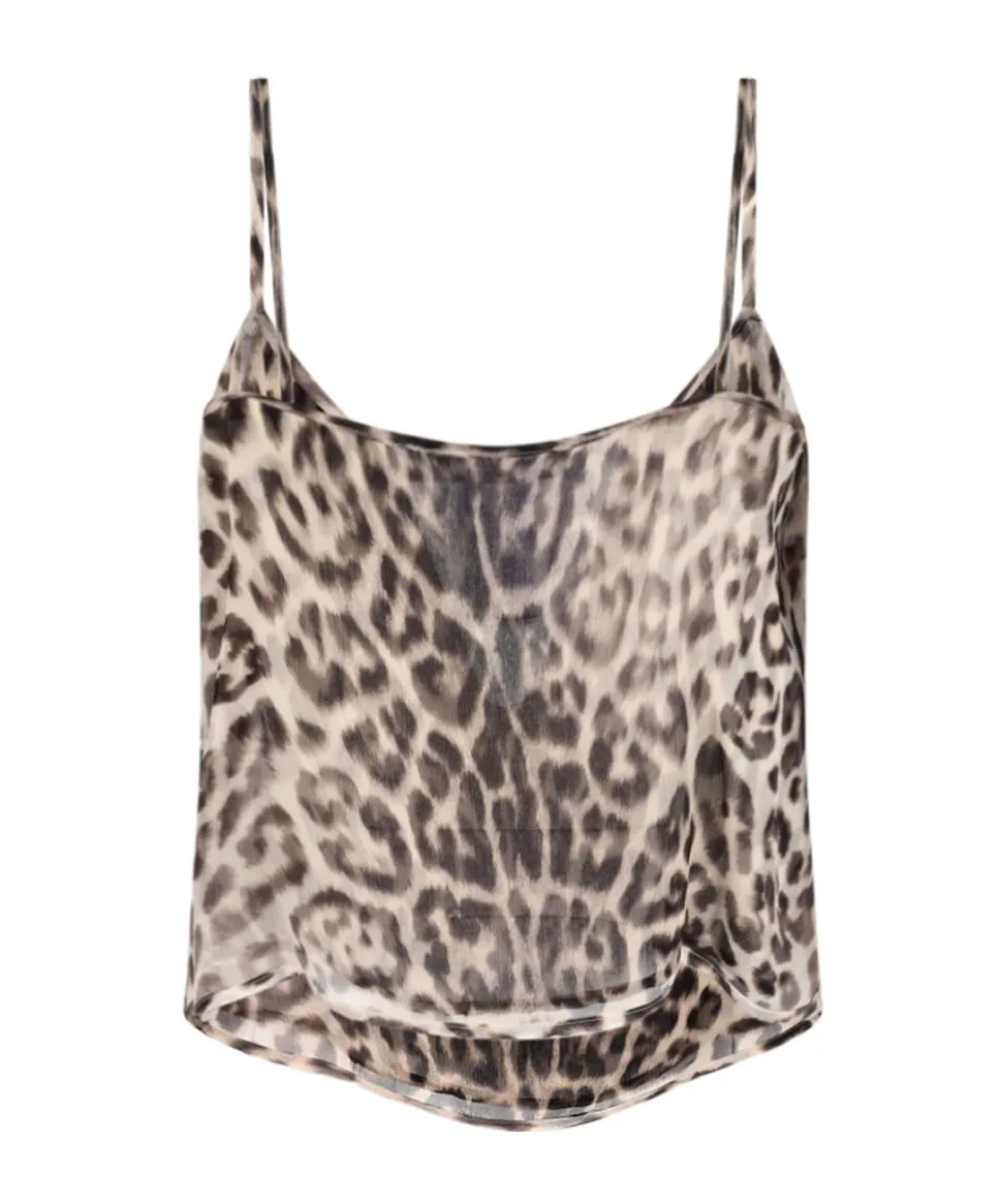 Ermanno Scervino Leopard Print Shirt